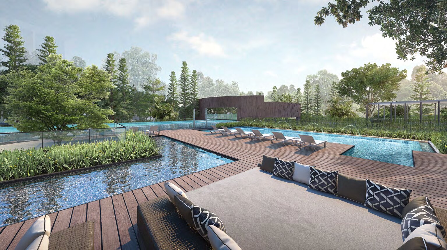 Pool deck (artist’s impression)