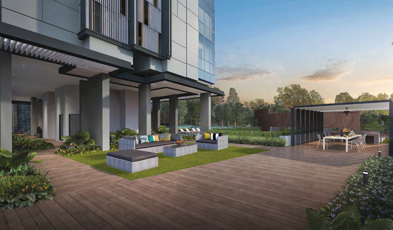 Garden lounge (artist’s impression)