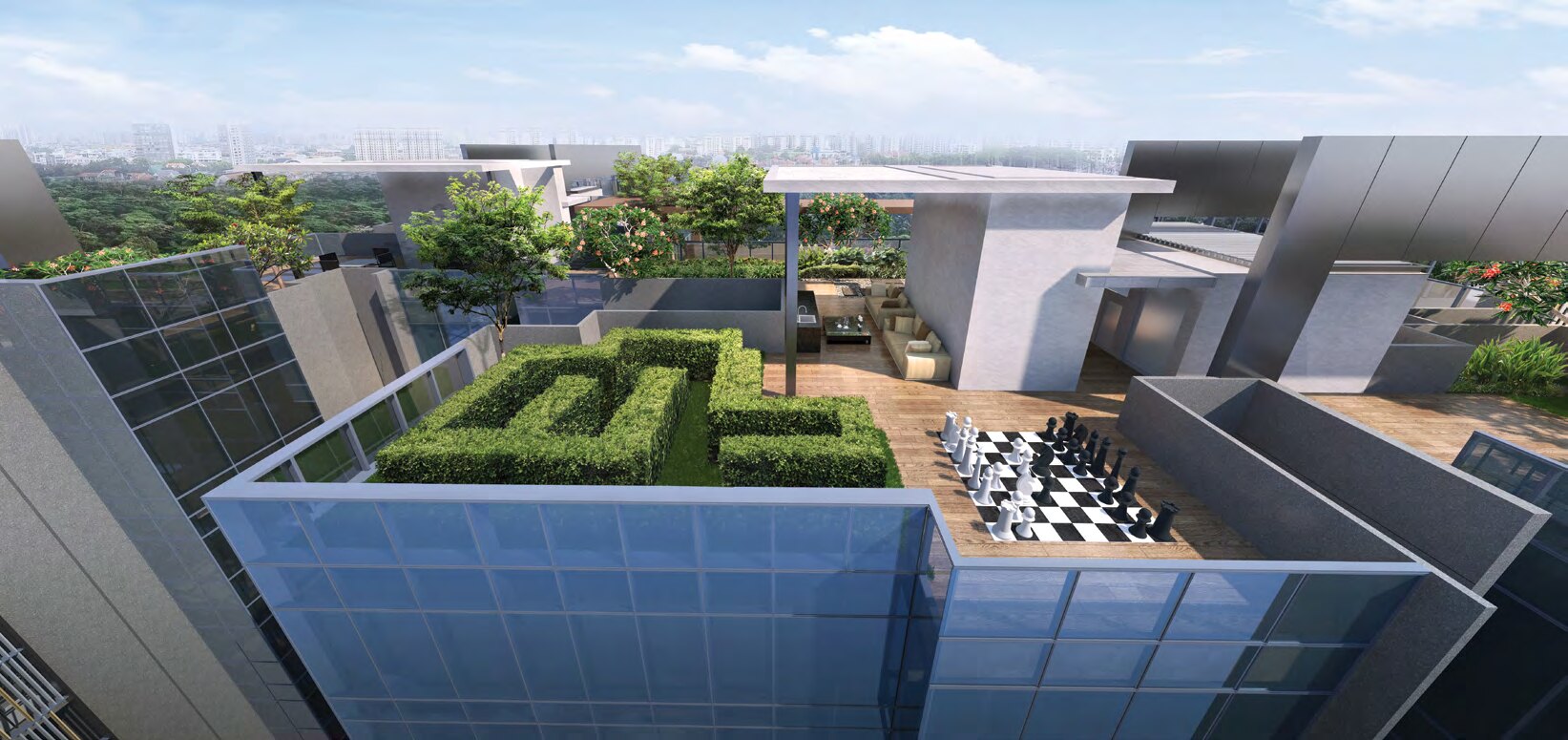 Roof garden (artist’s impression)